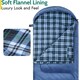 image 4 of Cotton Flannel Sleeping Bag 300