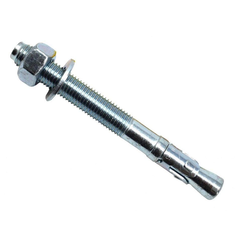 Masonmate Zinc Plated Through Bolt - Zinc Plated - M16 x 150mm (20)