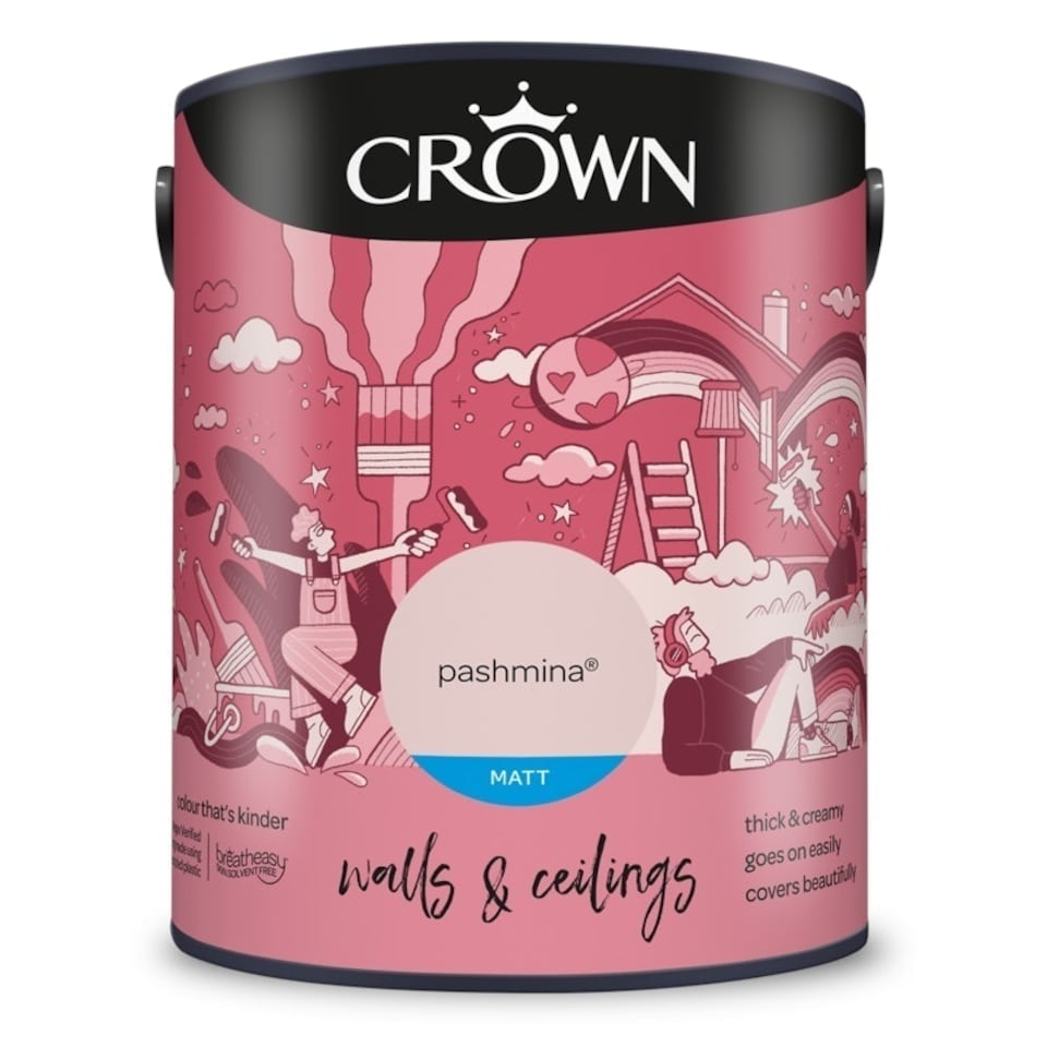 image 1 of Crown Matt Emulsion Pashmina 5L
