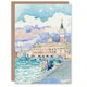 image 1 of Henri Edmond Cross Art Card Venice Grand Canal Watercolour
