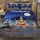 image 1 of Bedlam Glow In The Dark Duvet Cover Set Multi