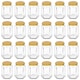 image 1 of Argon Tableware Hexagonal Glass Jam Jars with Gold Lids - 250ml - Pack of 24