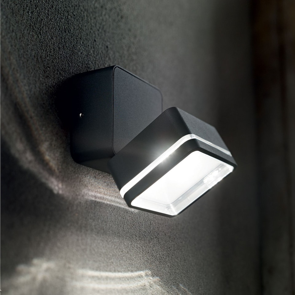 image 1 of Omega Square Single Spotlight Anthracite IP54 4000K