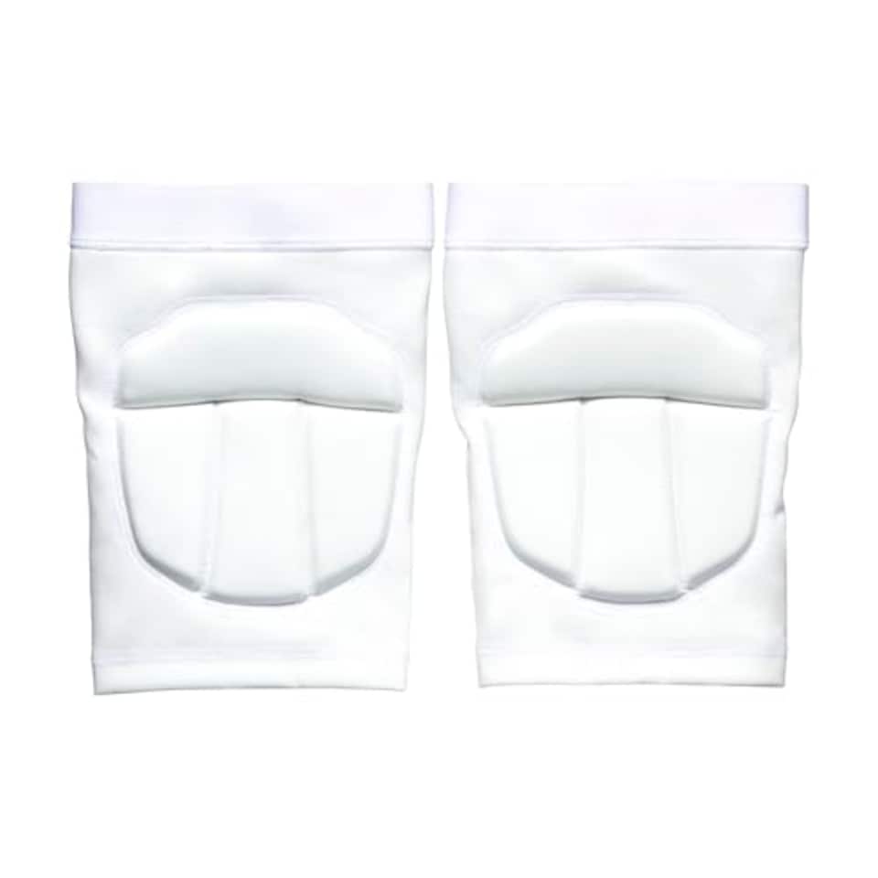 image 1 of Wilson Helix Volleyball Knee Pads - White - Large