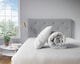 image 1 of Winter Extra Warm 15 Tog Microfibre Soft Like Down Duvet + 2 Pillows Non Allergenic Hollow Filling Super King | White