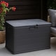 image 4 of 200L Large Lockable Outdoor Garden Storage Box Heavy Duty Patio Cushion Chest