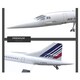 image 2 of Air France Arospatiale-BAC Concorde Model Plane 1:125