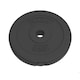 image 2 of HXGN 4 x 2.5 kg Standard 1" Vinyl-Coated Weight Plates (Set) | Multi | BLACK | 9483