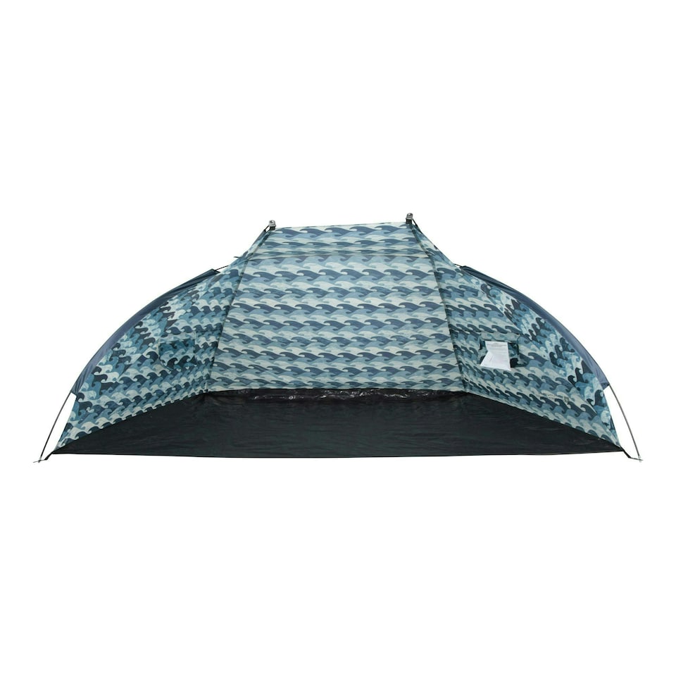 image 1 of Mountain Warehouse Beach Shelter UPF 40 UV Protection Lightweight Camping Blue | One Size