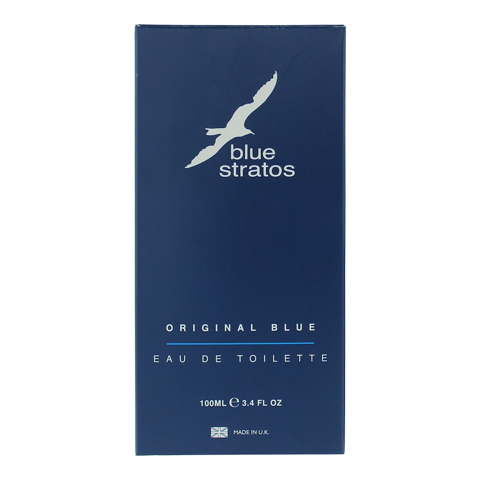 image 1 of Blue Stratos Original Blue Eau De Toilette 100ml Spray For Him