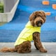 image 5 of GF Pet Dog Raincoat Elasto-Fit Reversible Coat for Dogs Waterproof Hooded Jacket - Neon Aqua & Iridescent - Medium