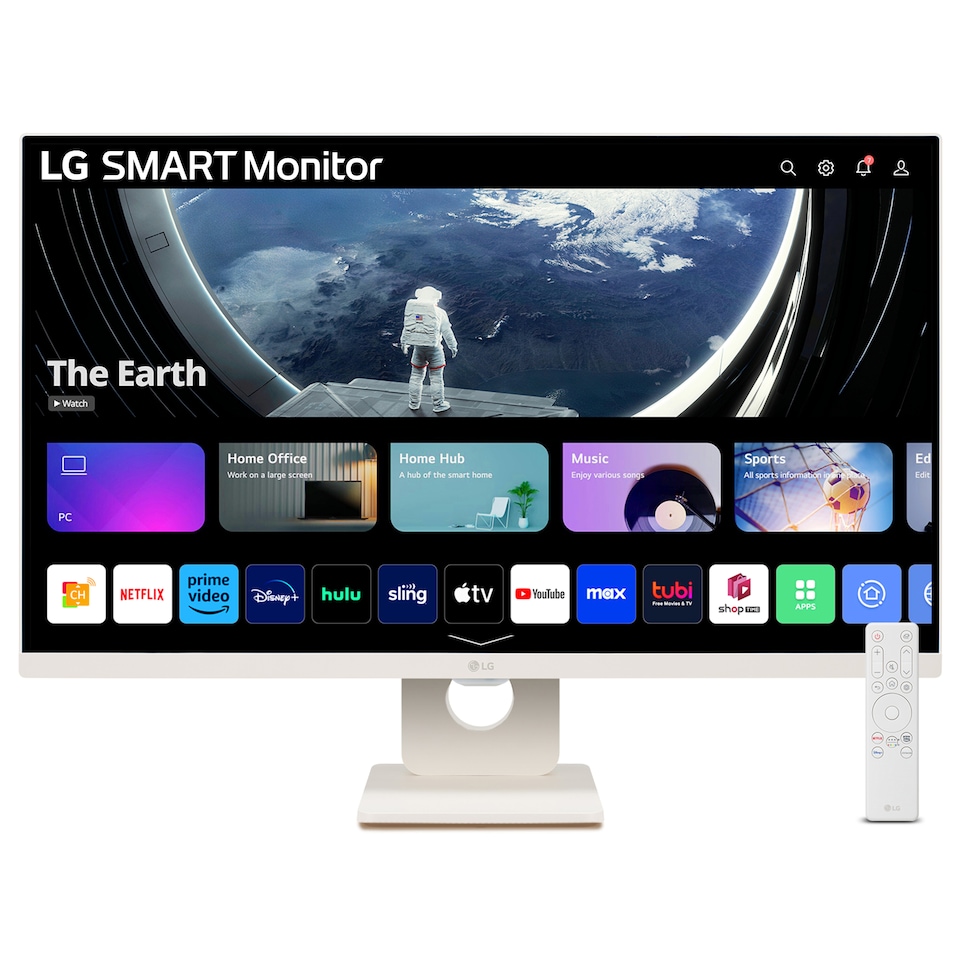 image 1 of LG 27U511SA 27" Full HD 100Hz 5ms IPS Smart Monitor with WebOS and Speakers