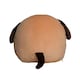 image 2 of Mumbles Squidgy Dog Plush Toy - Brown - One Size