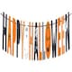 image 2 of 2m Happy Halloween Paper Bunting