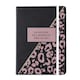 image 6 of Personalised Leopard Print Black Hardback Notebook