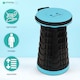image 3 of Trimming Shop Portable Folding Stool, Telescopic Collapsible Stool