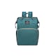 image 1 of Multifunctional Folding Cot and Changing Bag | Green | Green