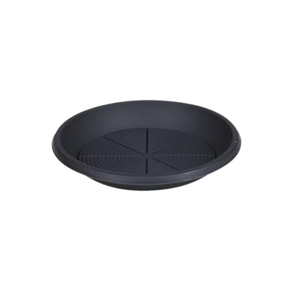 image 1 of Small Round Saucer - 4x25x25cm | Black | 1