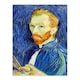 image 3 of Vincent van Gogh Framed Wall Art Print Self Portrait With Palette Home Décor