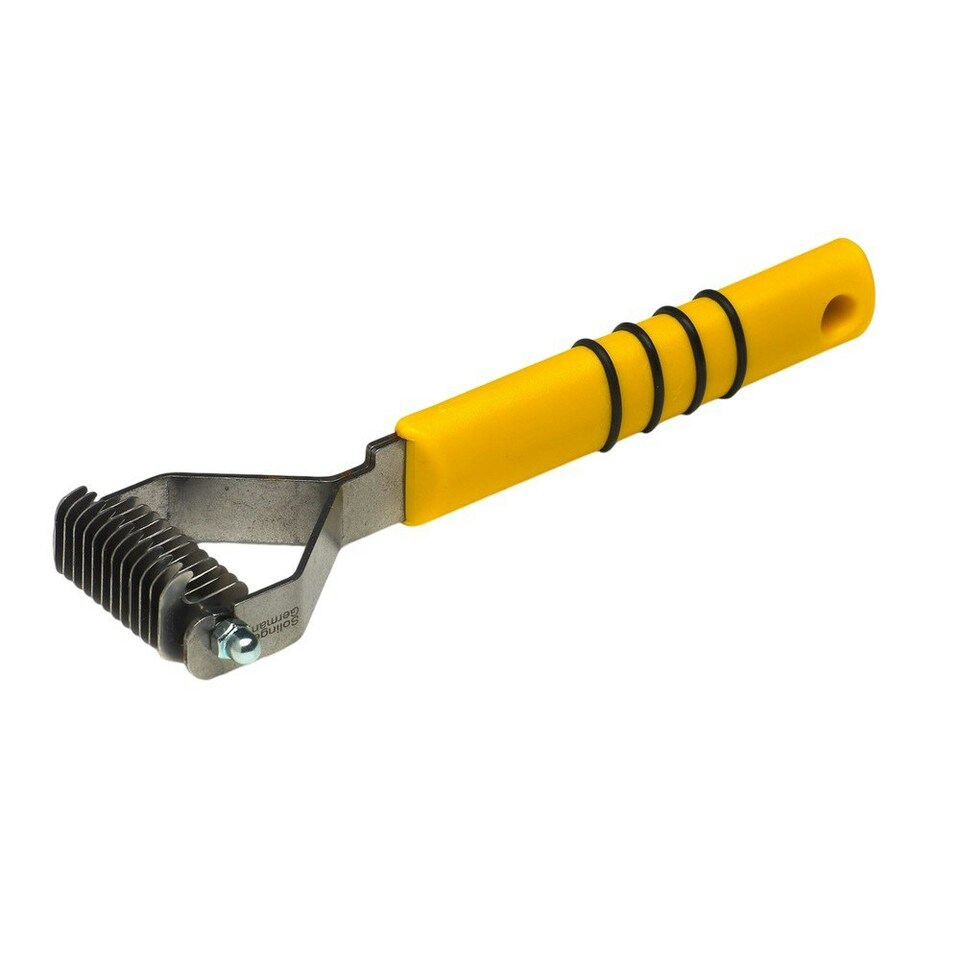 image 1 of Supreme Products Horse Thinning Comb - Yellow - 8cm