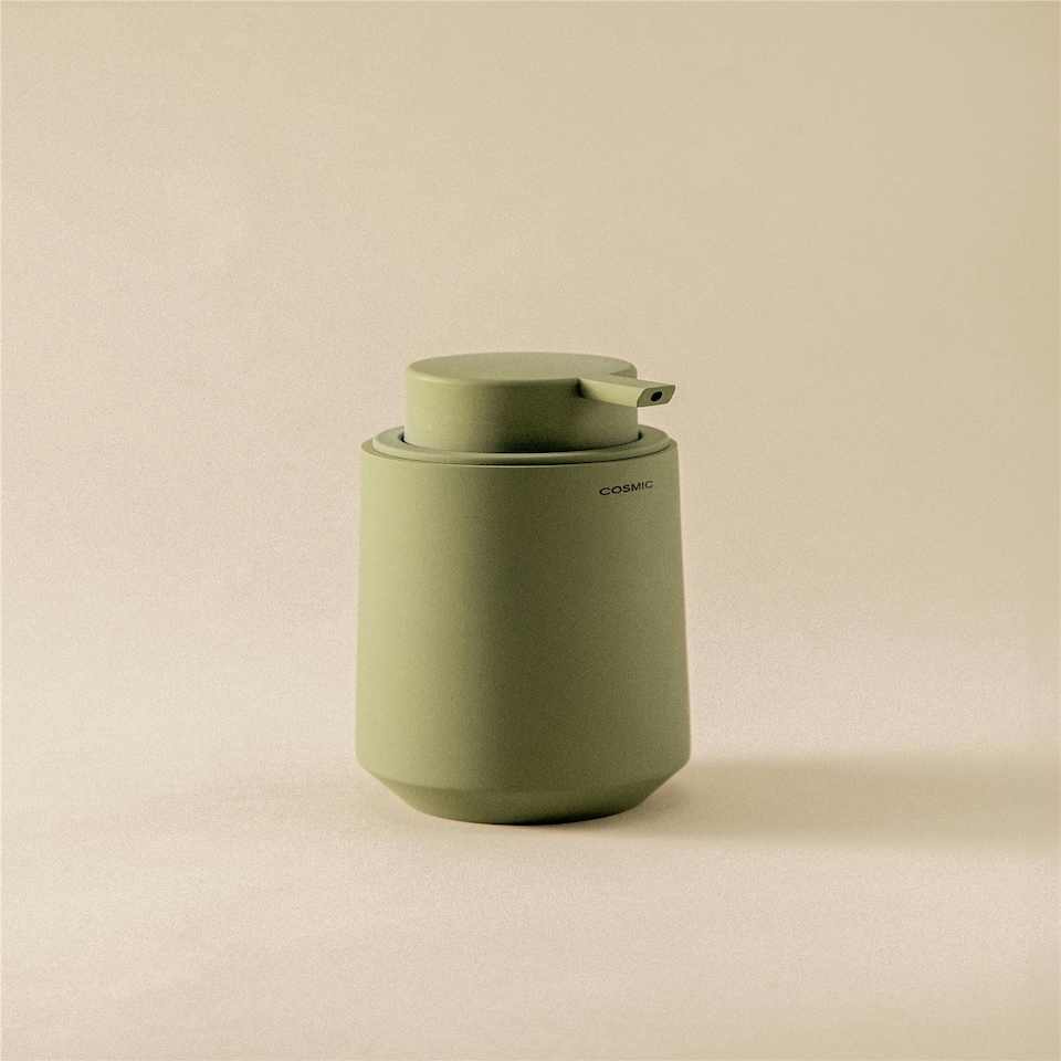 image 1 of Cosmic Countertop Liquid Soap Dispenser with Durable Resin for Bathroom, 350ml