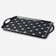 image 6 of Melamine Dotty Tray, Large | Red | Red