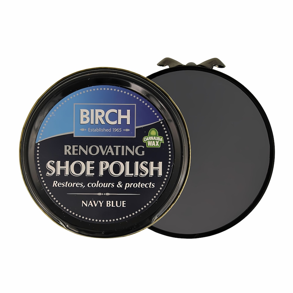 image 1 of BIRCH Renovating Shoe Polish - Restores Colour and Nourishes Leather 50ml