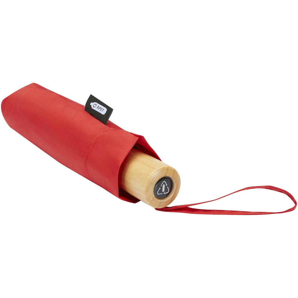 image 1 of Avenue Birgit Recycled Folding Umbrella - Red - One Size