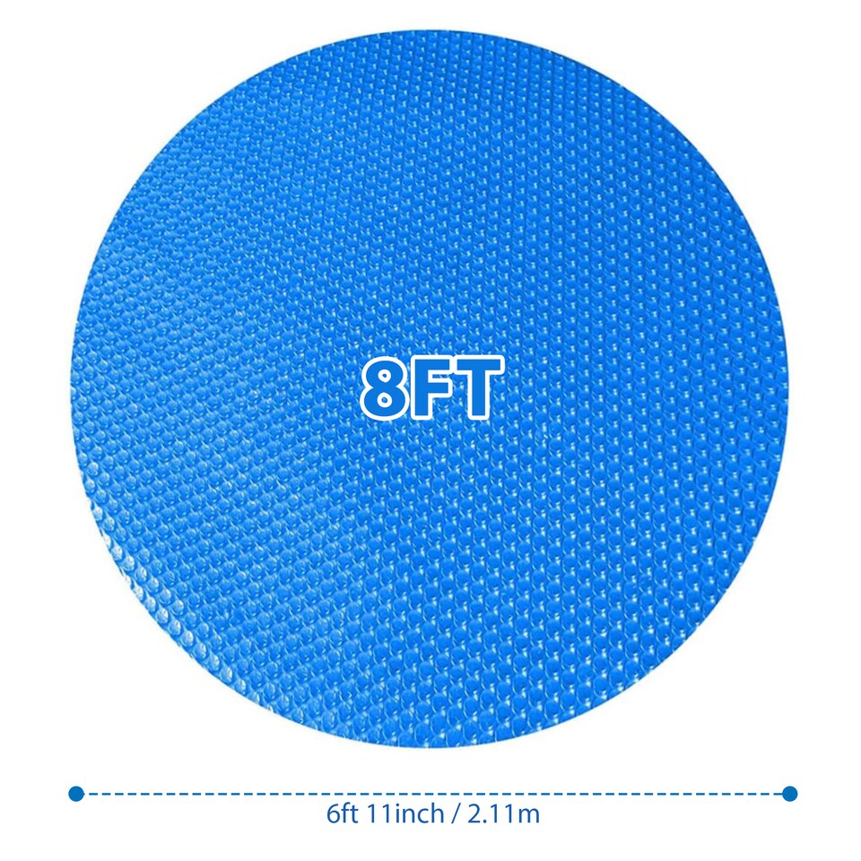 image 1 of Bestway 8ft Solar Pool Cover Fits Fast Set & inflatable paddling Swimming Pools