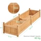 image 4 of Yaheetech Wooden Raised Garden Bed-221 cm L