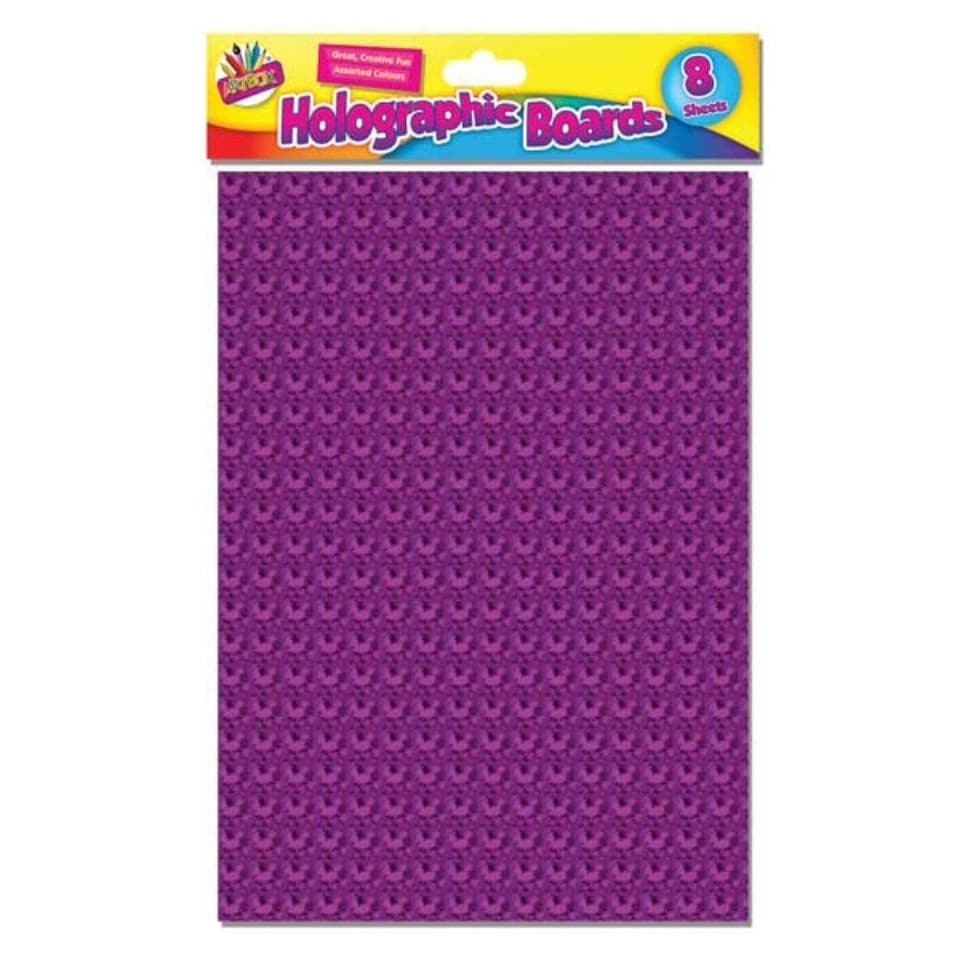 image 1 of Artbox Holographic Boards (Pack of 8)
