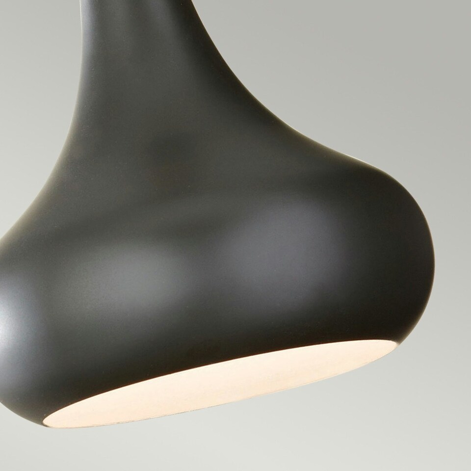 image 1 of Beso 1 Light Dome Ceiling Pendant Dark Bronze, E27