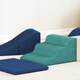 image 8 of AIYAPLAY Kids Soft Play Set, 7 Piece Foam Climbing Blocks, Dark Blue