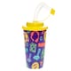 image 1 of Gamer 3D Cup With Straw and Lid