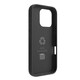 image 2 of Dbramante IUK1BL006296 Iceland Ultra D3O MS Kick Case - iPhone 16 Pro - Black