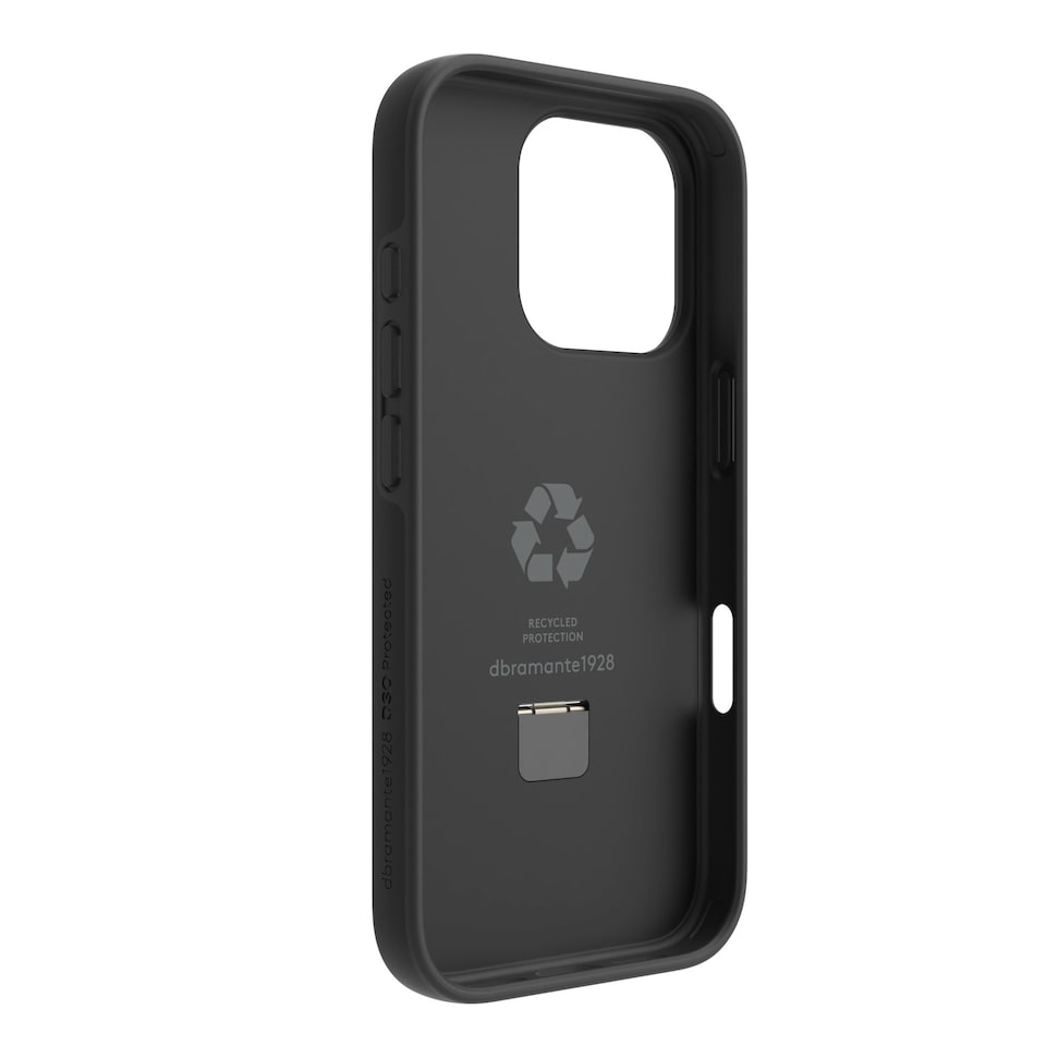 image 1 of Dbramante IUK1BL006296 Iceland Ultra D3O MS Kick Case - iPhone 16 Pro - Black
