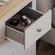 image 4 of Vida Designs Arlington 5 Drawer Chest of Drawers Shaker Bedroom Storage, Grey & Oak
