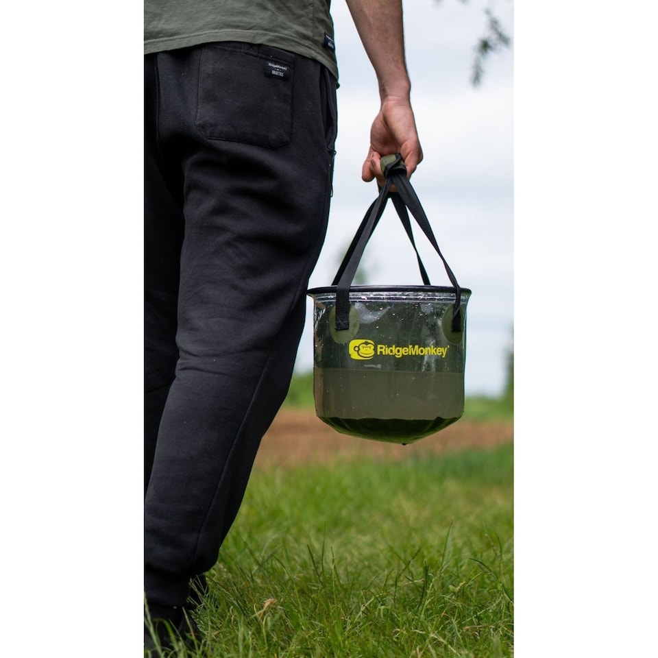 image 1 of RidgeMonkey Perspective Collapsible Bucket 10L