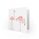 image 2 of Flamingo Illustration Bird Pink Cute Animal Art Card