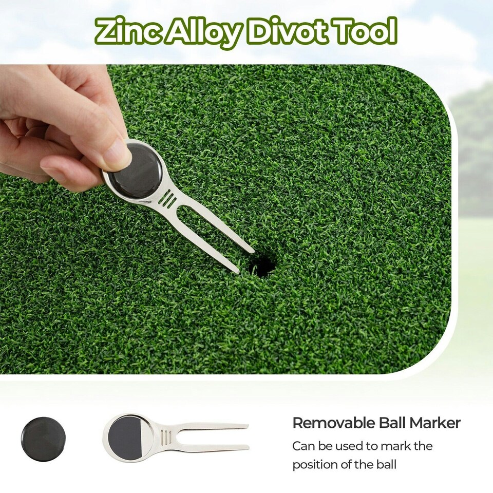 image 1 of COSTWAY Golf Gift Set for Men Complete Golf Accessories Set
