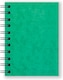 image 1 of A6 200 Feint Ruled Pages Twin Wire Hardback Notebook