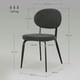 image 7 of HOMCOM Set of 4 Sherpa Dining Chairs Boucle Kitchen Chairs with Back 