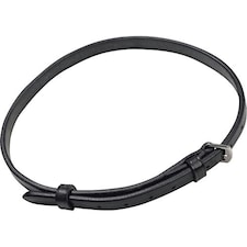 Collegiate Leather Flash Strap IV - Black - Warmblood
