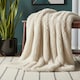 image 2 of Cuddly Extra Fluffy Throw Ultra Soft Plush Blanket for Sofa Bed Home Decor