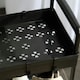 image 10 of OHS 3 Layer Home Shelving Storage Organiser Trolley Cart - Black Black