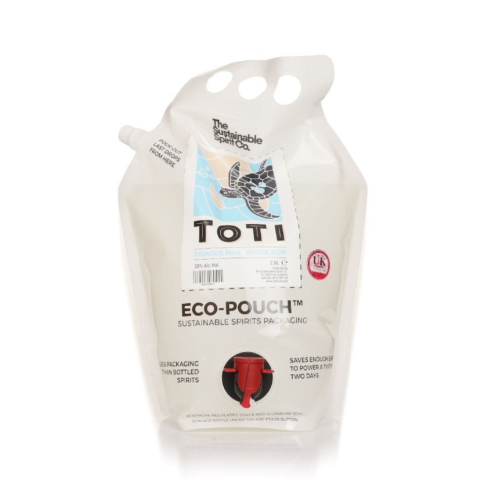 image 1 of Toti White Rum Eco-Pouch The Sustainable Spirit Co.