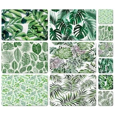 Botanical Summer Collection (Placemat & Coaster Set)