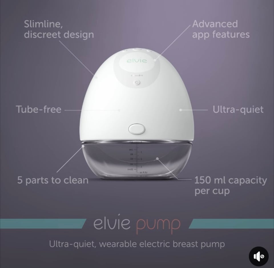 image 1 of Elvie Double Electric Breast Pump