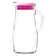 image 1 of LAV Misket Glass Water Jug with Silicone Lid - 1.8L
