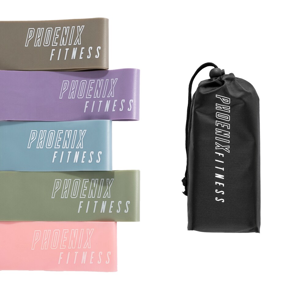 image 1 of Phoenix Fitness Loop Bands Set Pastel | Multi